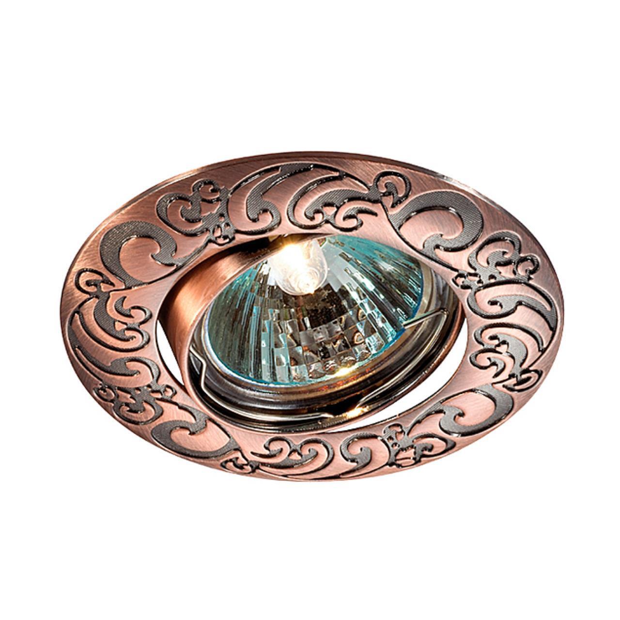 Стандартный встраиваемый поворотный светильник Novotech 369641