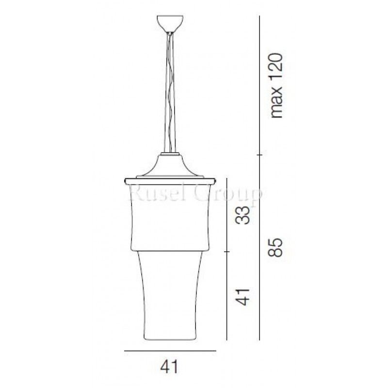 Подвесной светильник Vistosi PAGODA SP 41 2