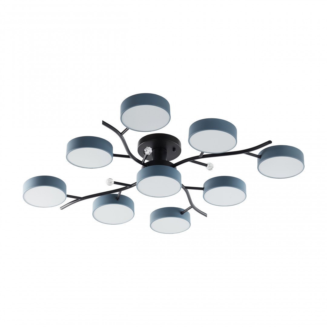 Светильник светодиодный 256606/8+1 Bk/Gr Arte Milano