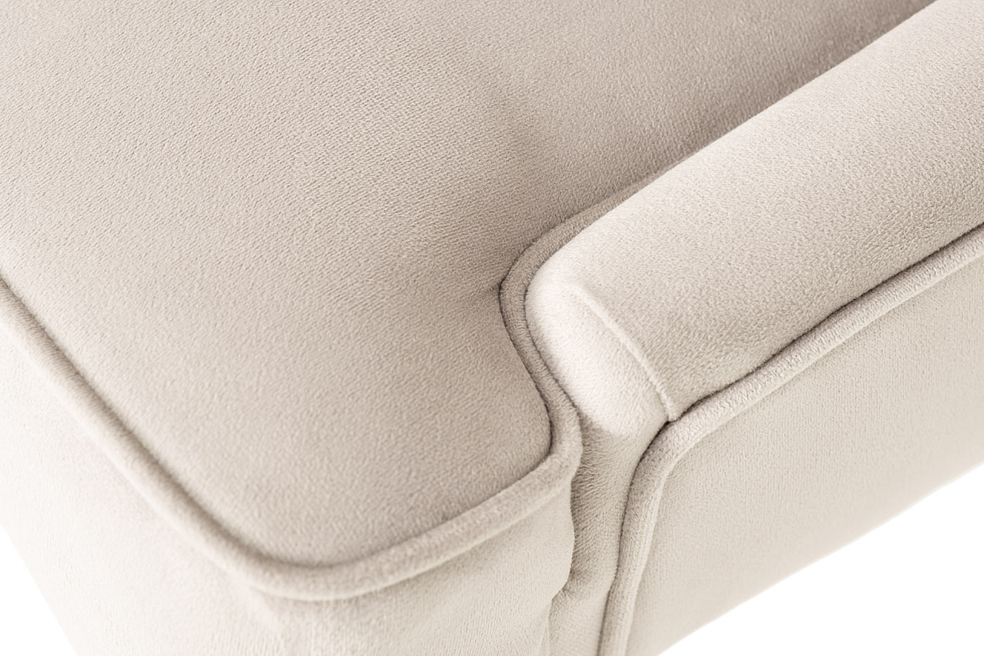 Стул Elegante велюровый светло-бежевый Garda Decor ELEGANTE-2K-СВ.БЕЖ-Bel07