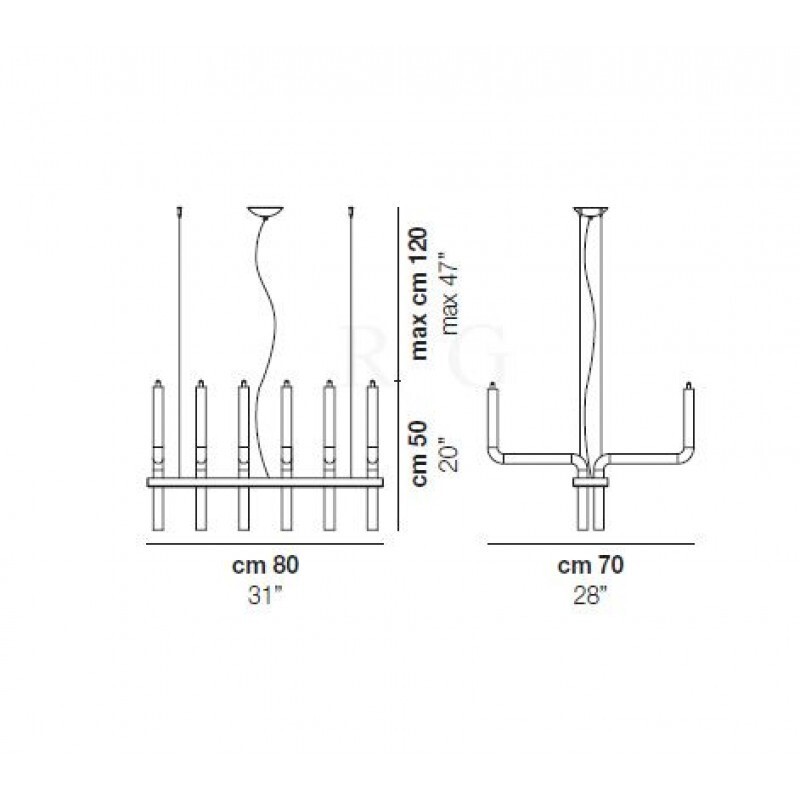 Подвесной светильник Vistosi STARDUST SP RET 1