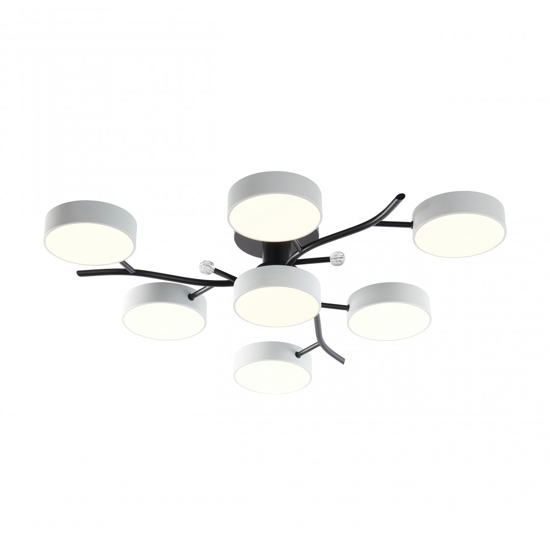 Светильник светодиодный 256606/6+1 Bk/Wh Arte Milano