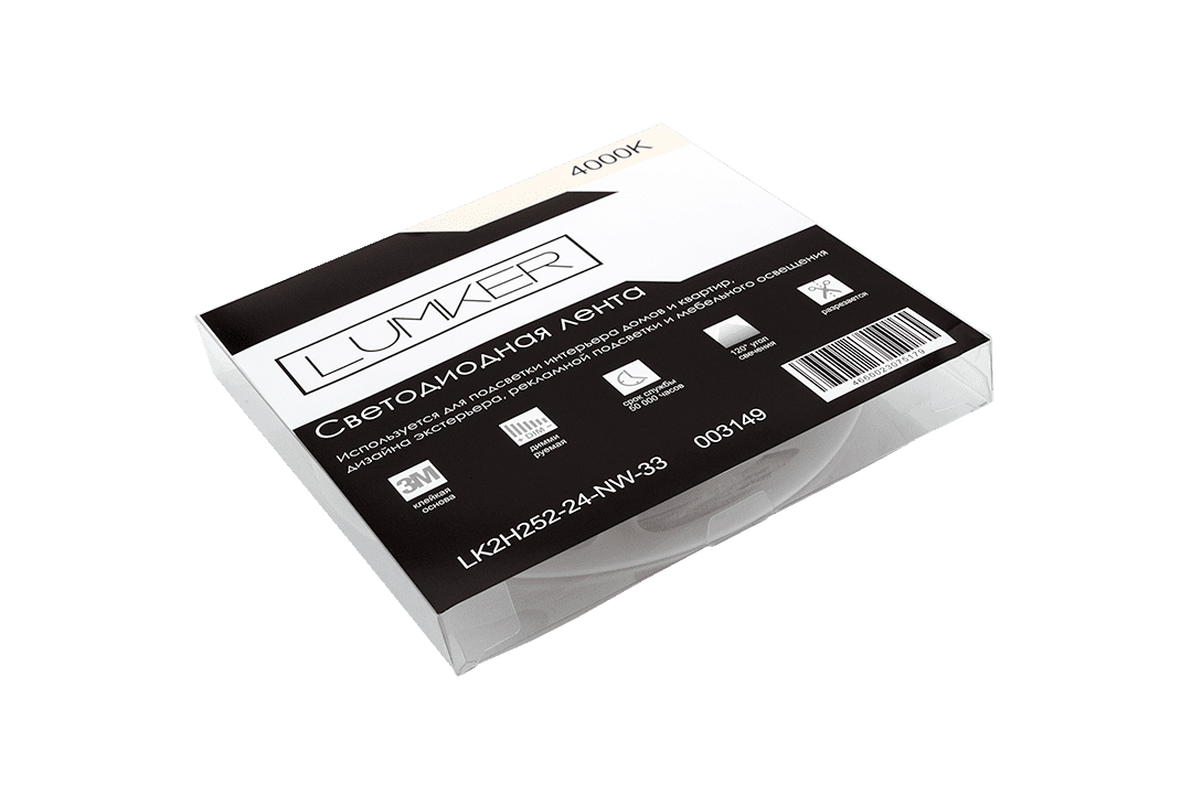 Лента светодиодная Lumker LK2H252-24-NW-33