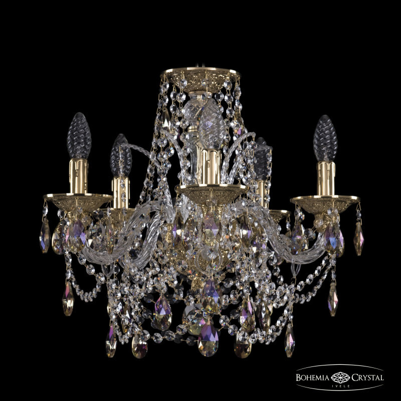 Подвесная люстра Bohemia Ivele Crystal 16111/5/141 G K801