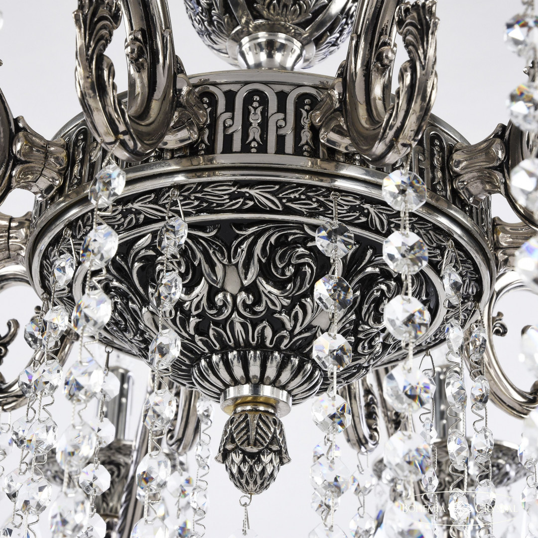 Люстра бронзовая с хрусталём 71102/10/300 A NB