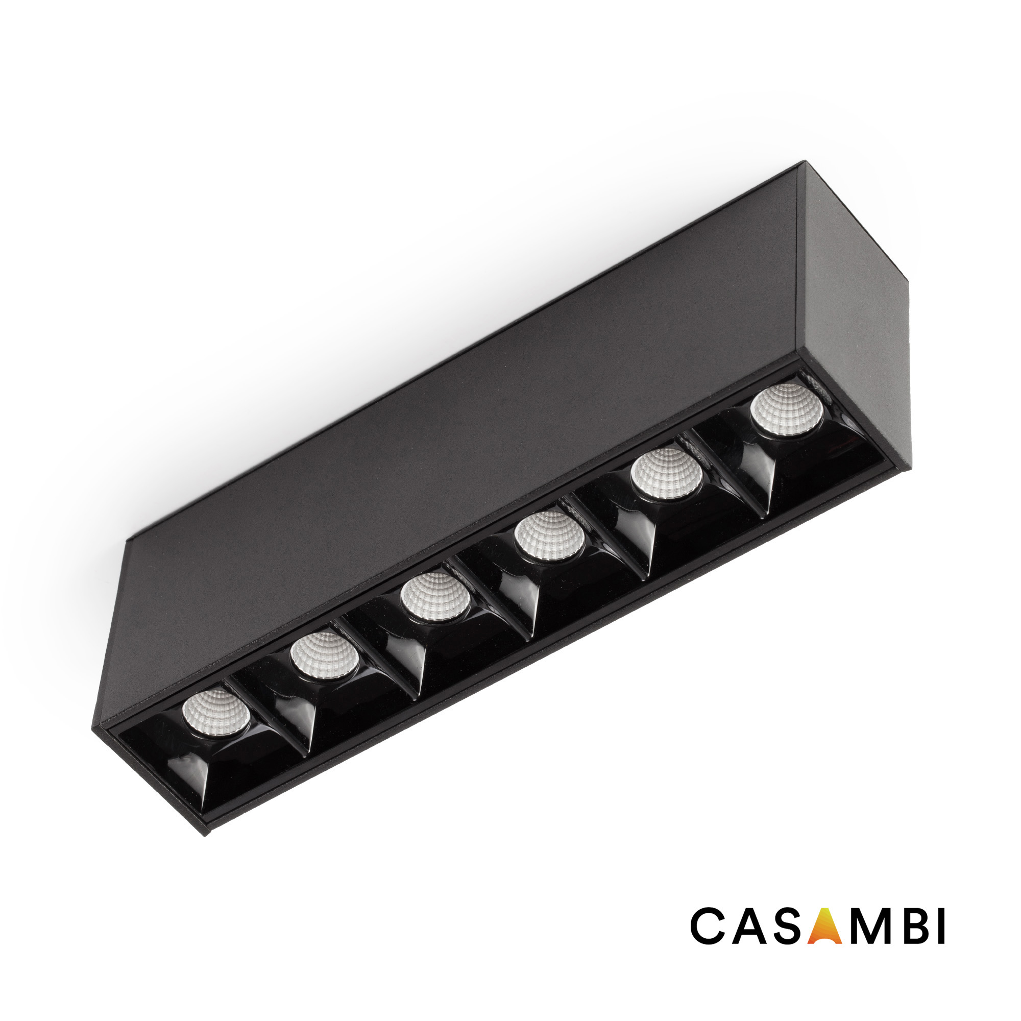Светильник Neso Point 6 2700K 12° черный CASAMBI Faro