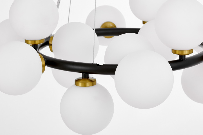 Подвесной светильник Lumina Deco LDP 6033-15 BK+MD