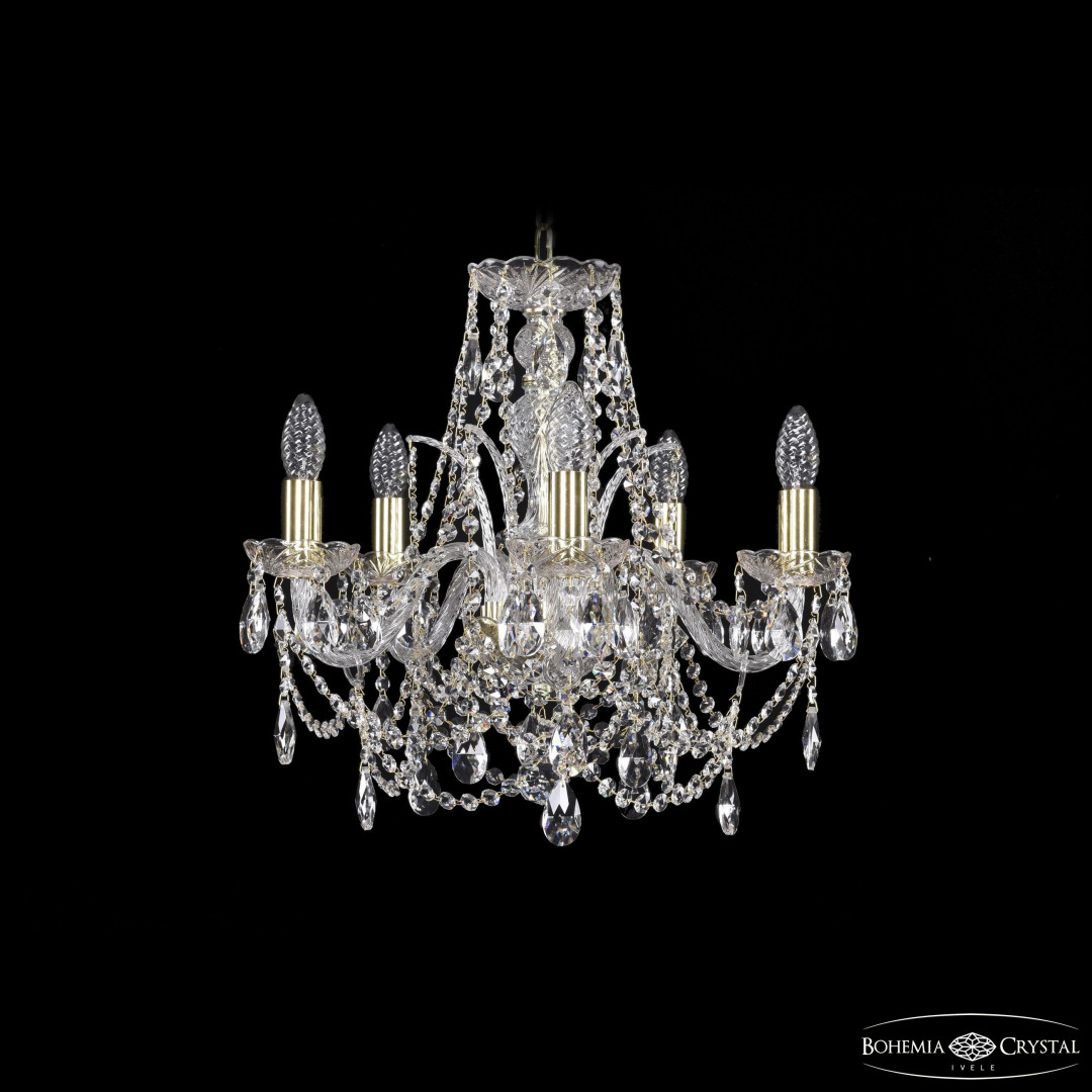 Люстра хрустальная 1411/5/160 G