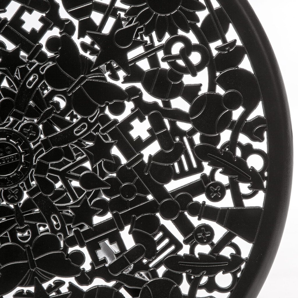 Обеденный стол Seletti Aluminium Black 18687