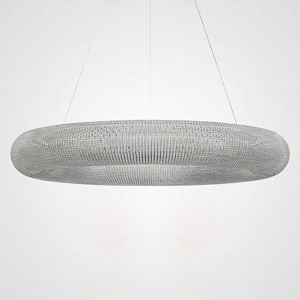 Подвесной светильник Crystal Halo D180 Silver by ImperiumLoft