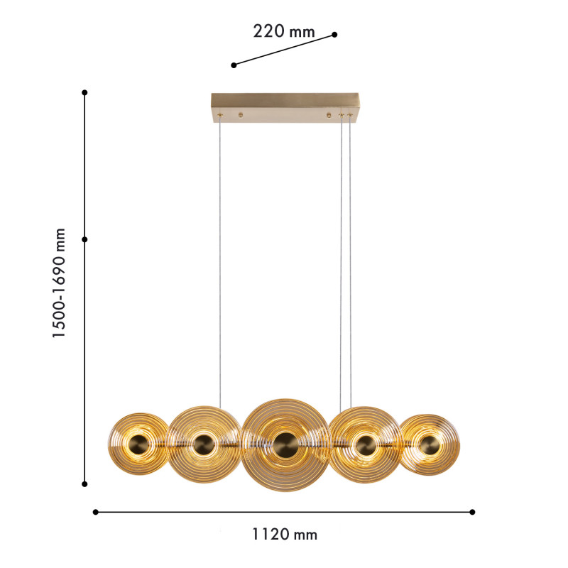 Подвесная люстра Favourite 4571-10P