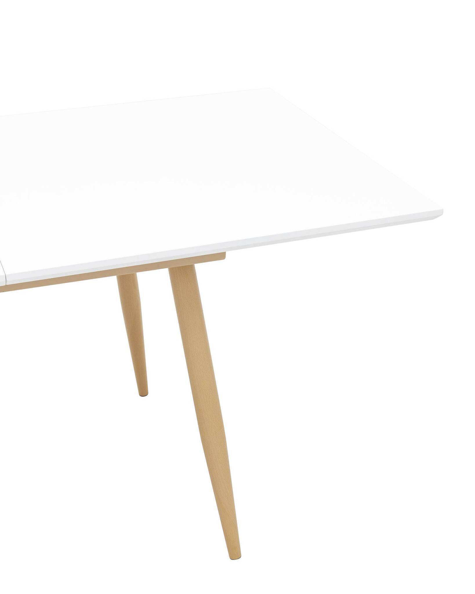 Стол обеденный Стокгольм раскладной 160-220*90 белый Stool Group