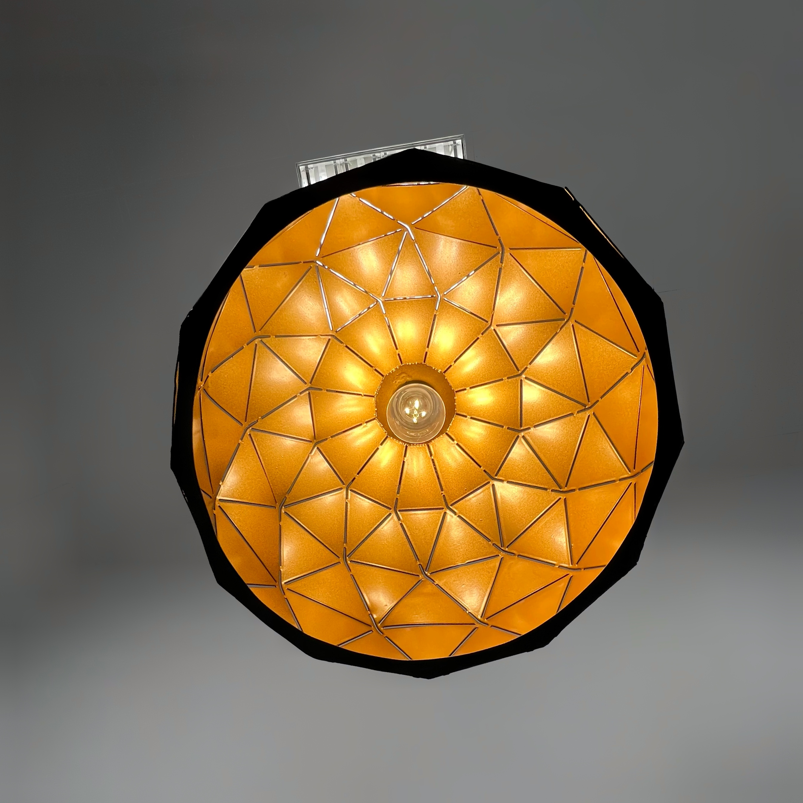 Подвесной светильник MELON D36 Gold/Black by ImperiumLoft