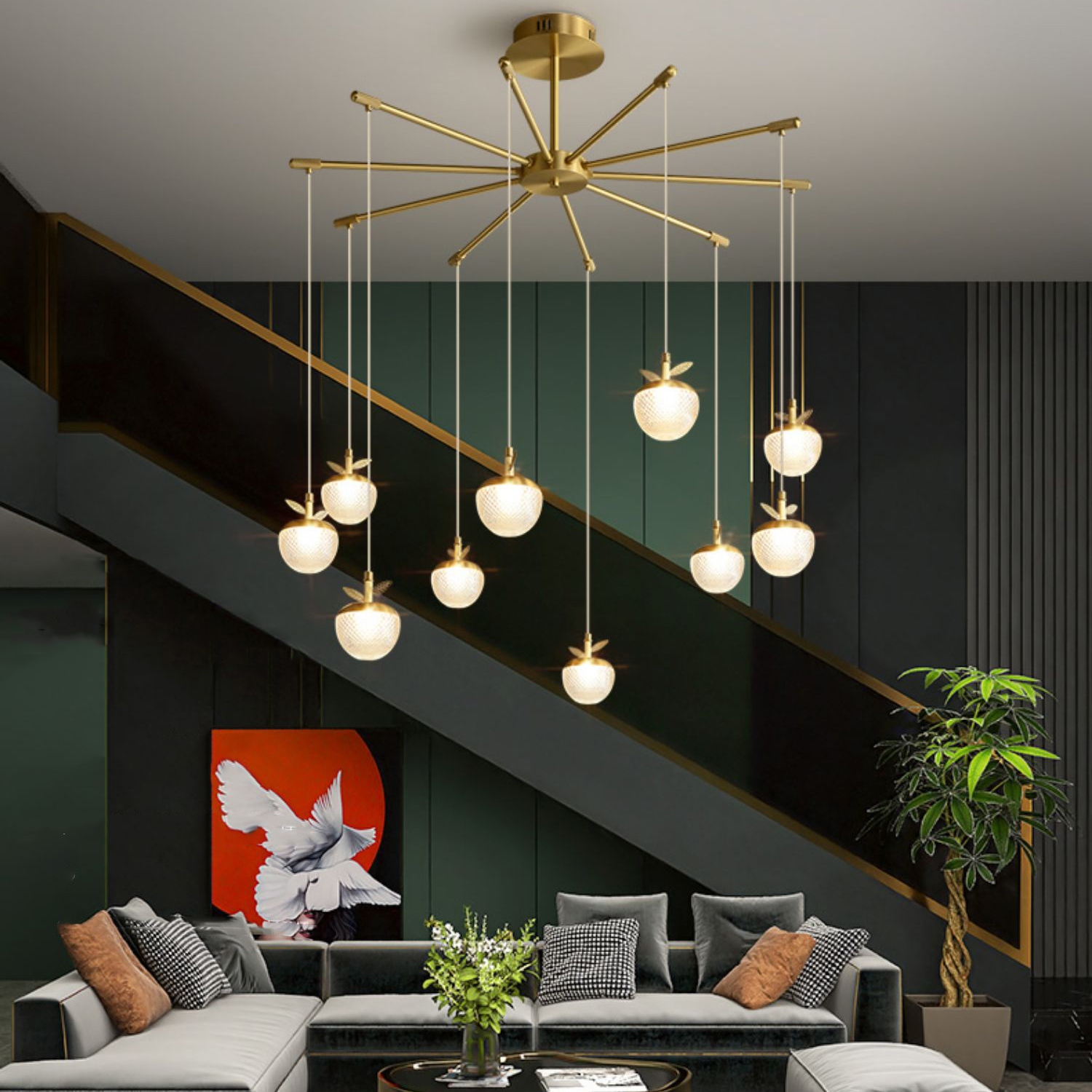 Подвесной светильник JUNONA COMBO D85 by ImperiumLoft