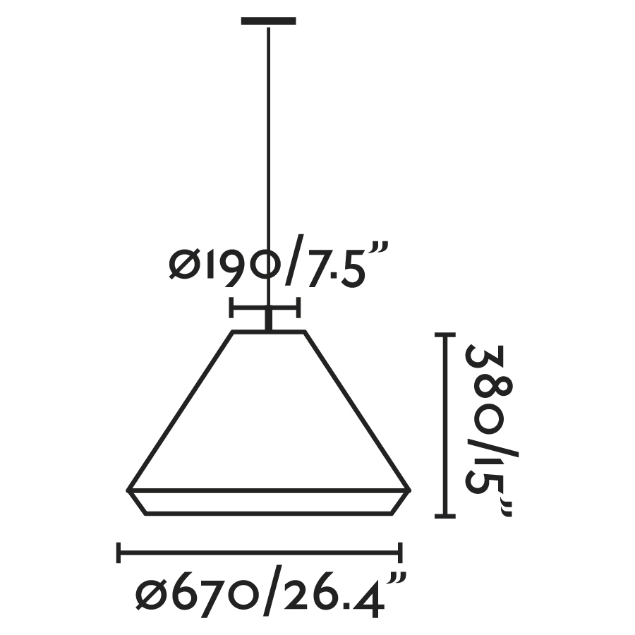 Люстра Saigon T70 серо-коричневая cone cap Faro