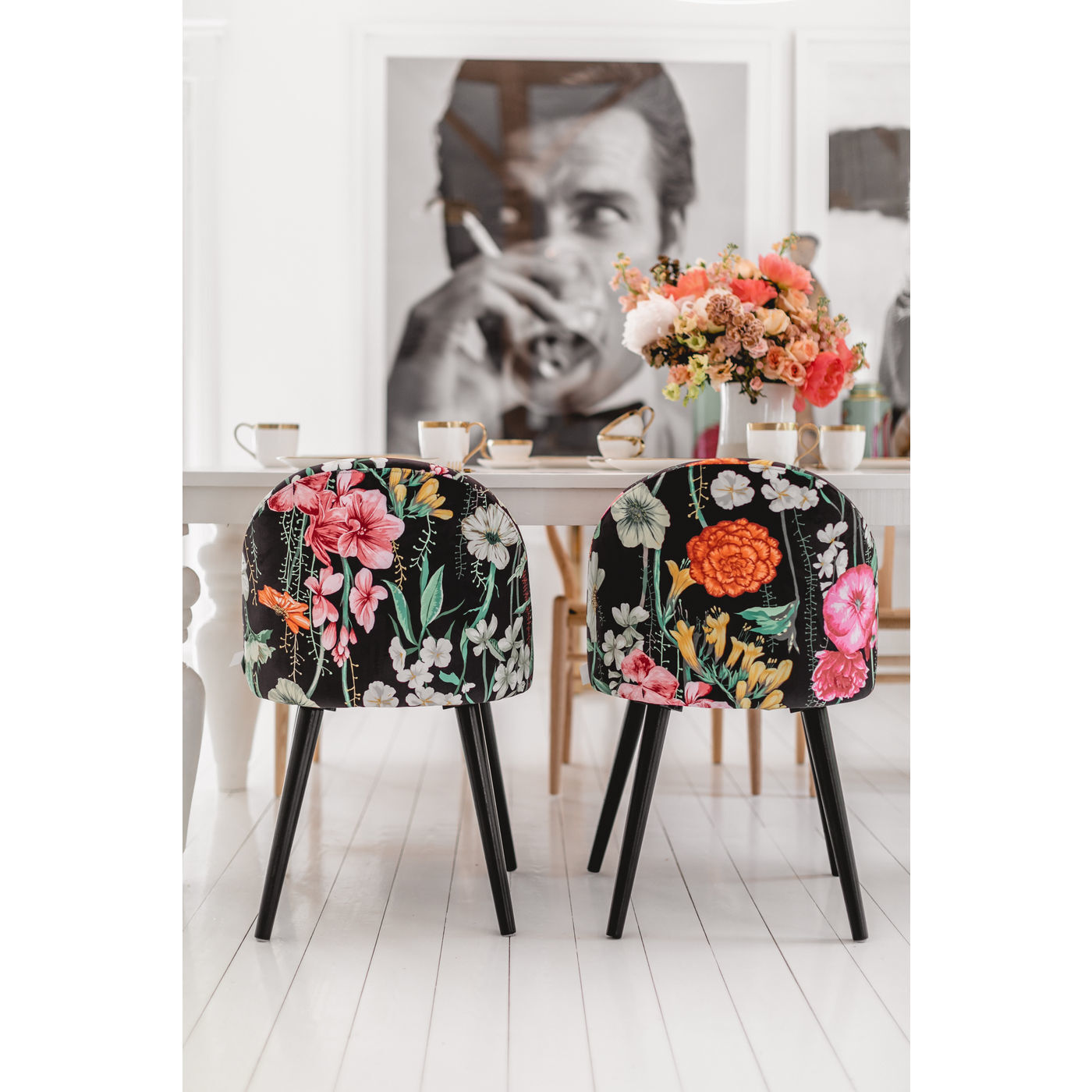 Стул мягкий Flores 83965 KARE
