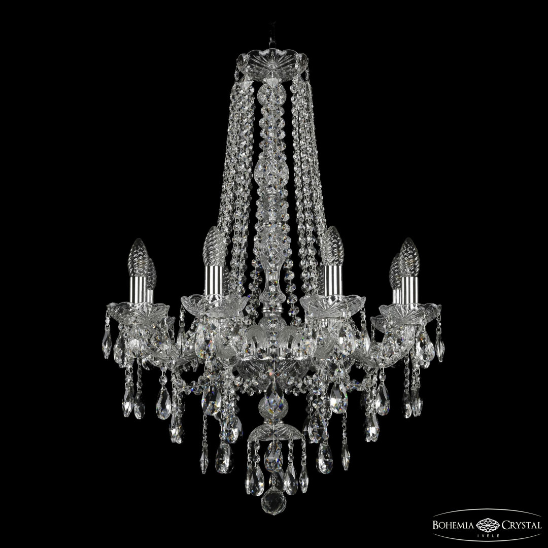 Люстра хрустальная 1415/8/200/h-76 Ni