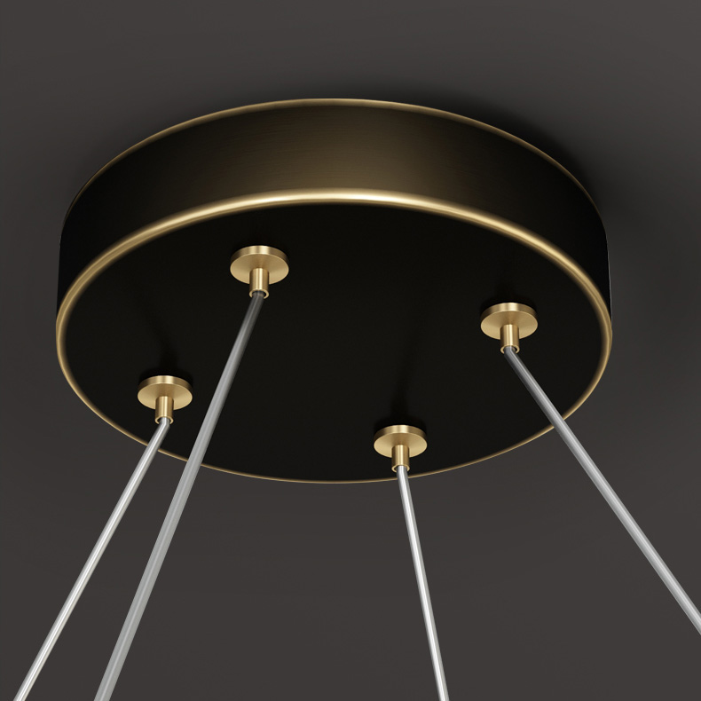 Подвесная люстра ILIANA CH D60 Brass by ImperiumLoft