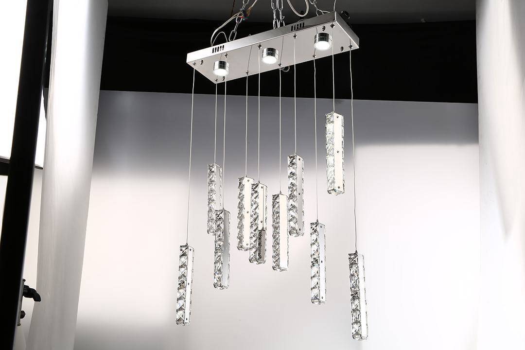 Люстра светодиодная хрустальная SWG DW-8750-10