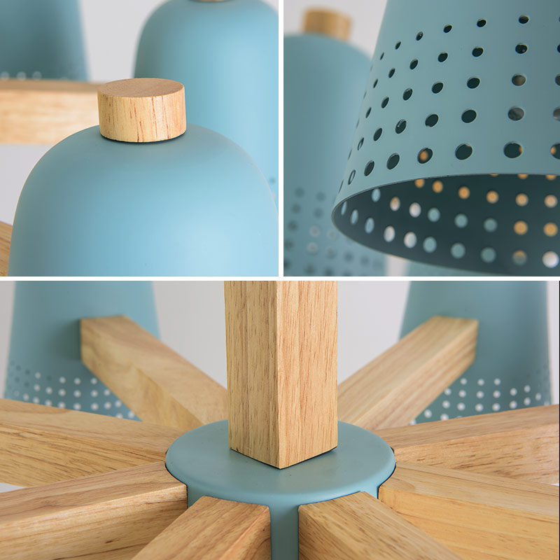 Люстра на штанге TRACERY 8 lamps by ImperiumLoft