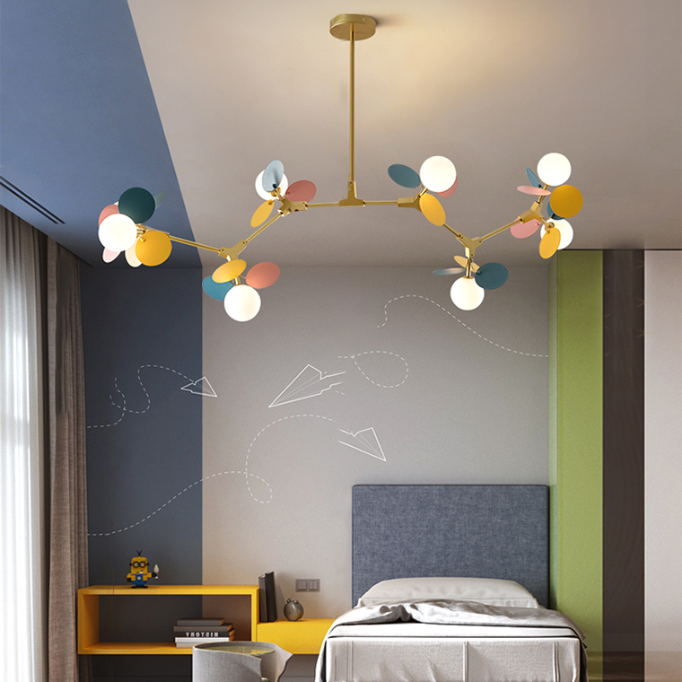 Люстра на штанге MATISSE M L120 Gray by ImperiumLoft