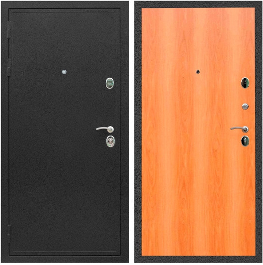 Дверь входная Graf Престиж Черный крокодил / МДФ 6 мм ПЭ Миланский орех