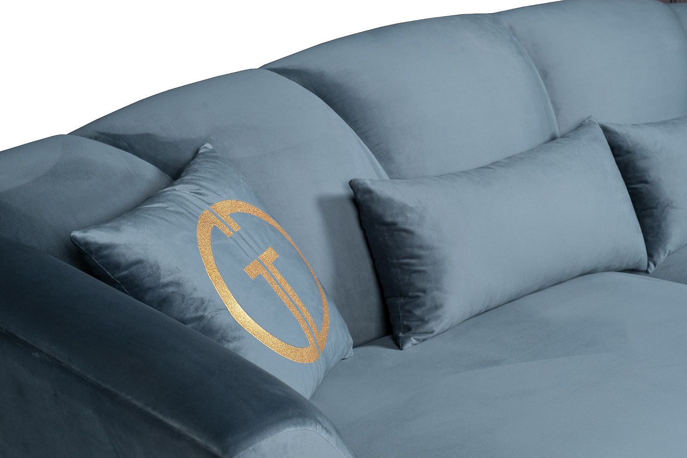 Диван Annette трехместный раскладной с царгой Garda Decor GD-ANNETTE-250MЦ-2