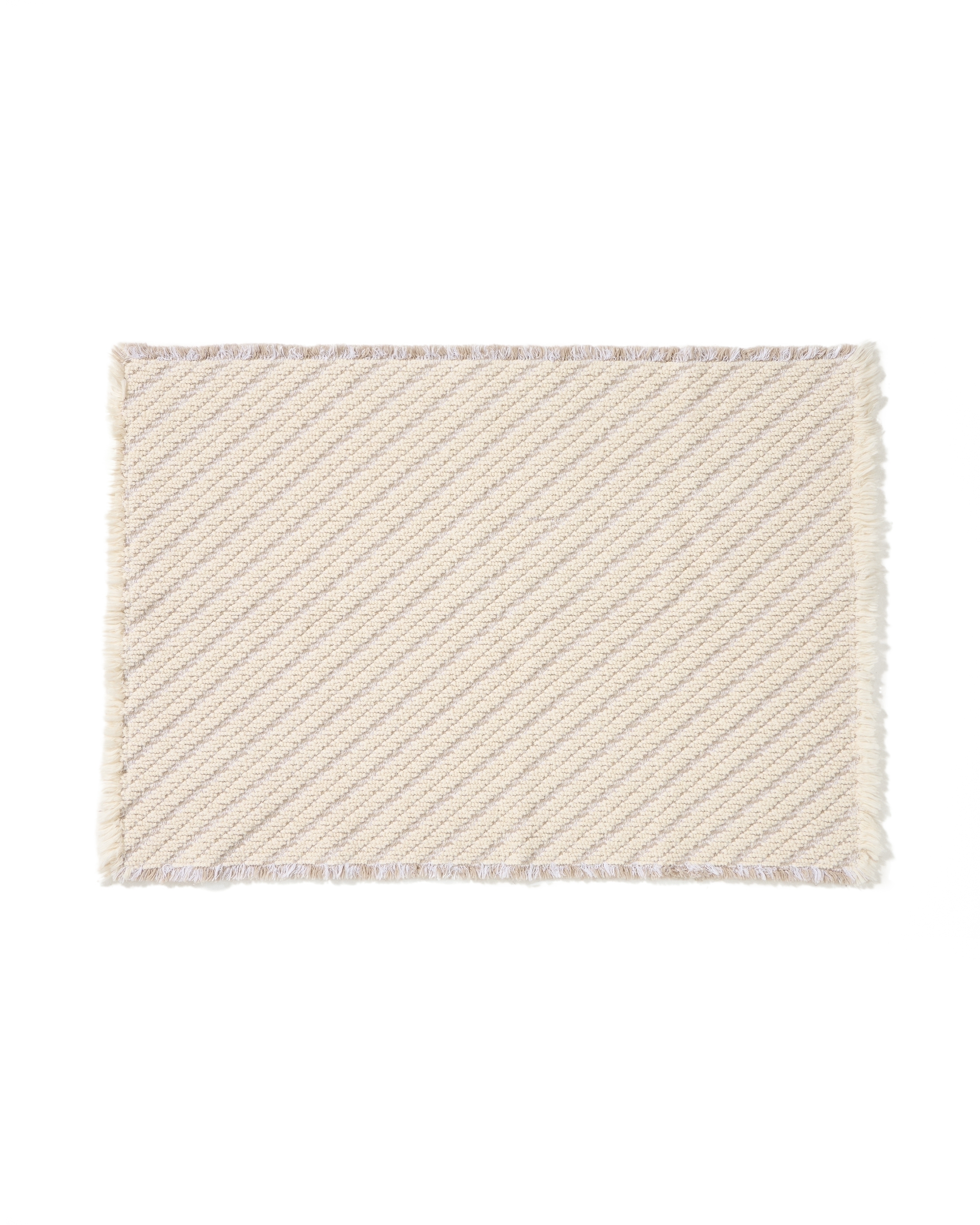 Коврик для ванной Janu из 100% хлопка жаккард цвета экрю 50 x 70 см La Forma (ex Julia Grup)