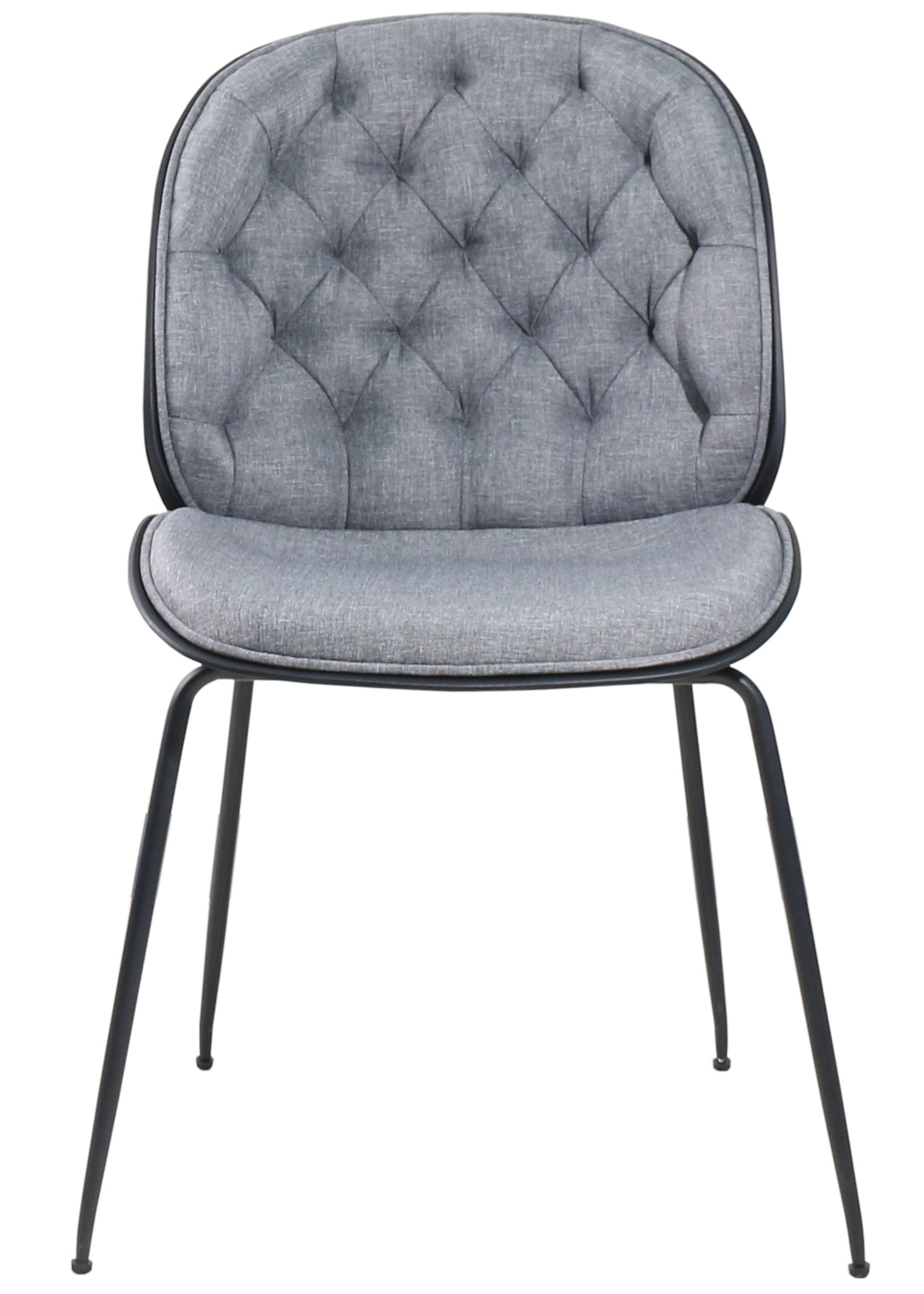Стул Beetle lounge серый Bradex Home FR 0464