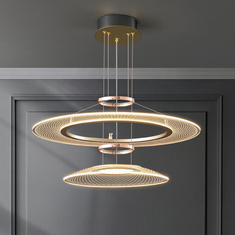 Кольцевая люстра ISTRAL D80+100 by ImperiumLoft