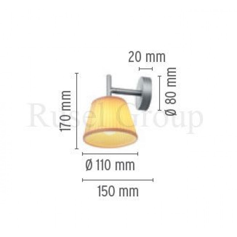 Настенный светильник Flos ROMEO SOFT W