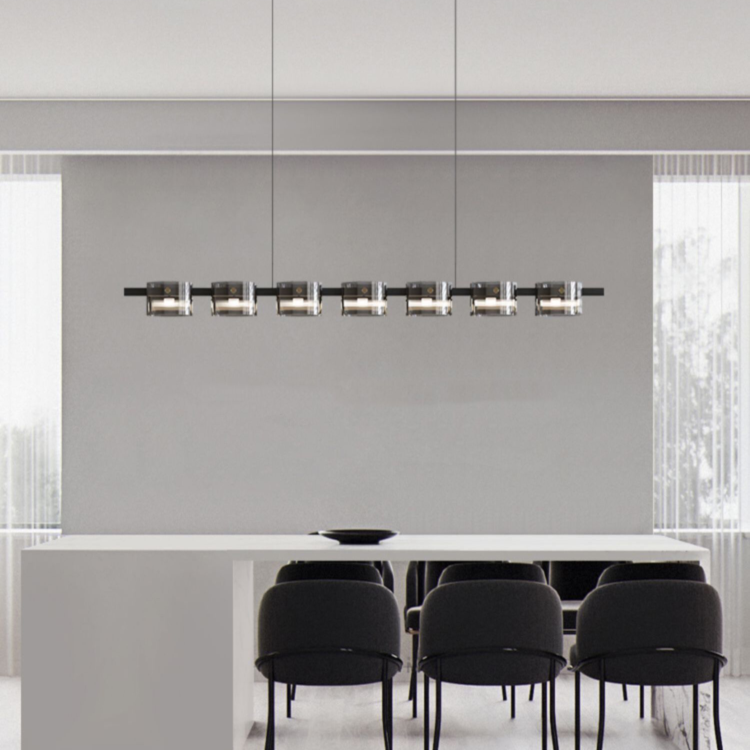 Подвесной светильник NICOLETTA B LONG L120 by ImperiumLoft