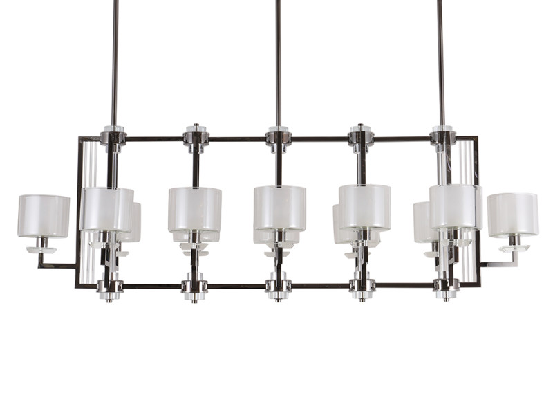 Подвесная люстра Newport 4408+4/S black glossy