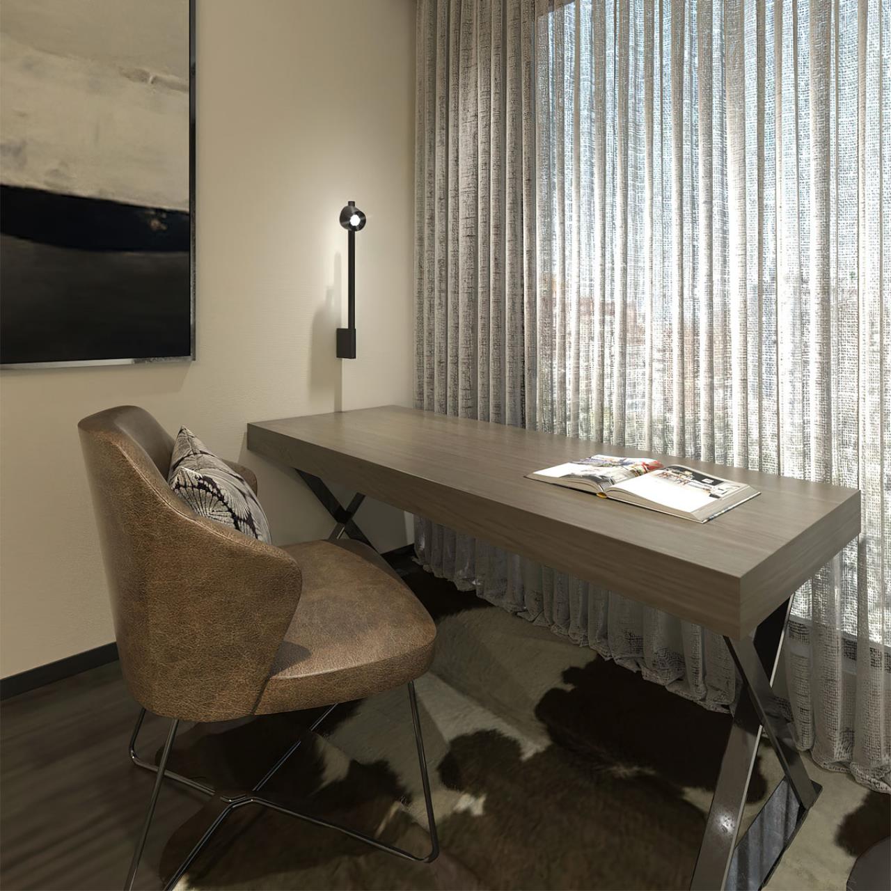 Светильник настенный светодиодный диммируемый со сменой режимов работы (управление сенсорный выключа Novotech 359313