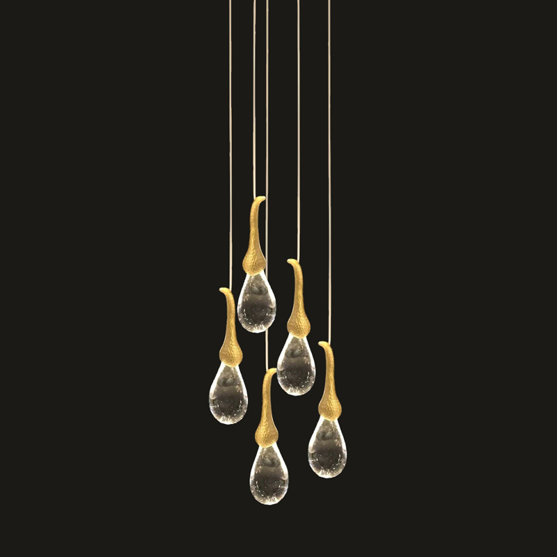 Подвесной светильник Delight Collection OMG07287-5 gold