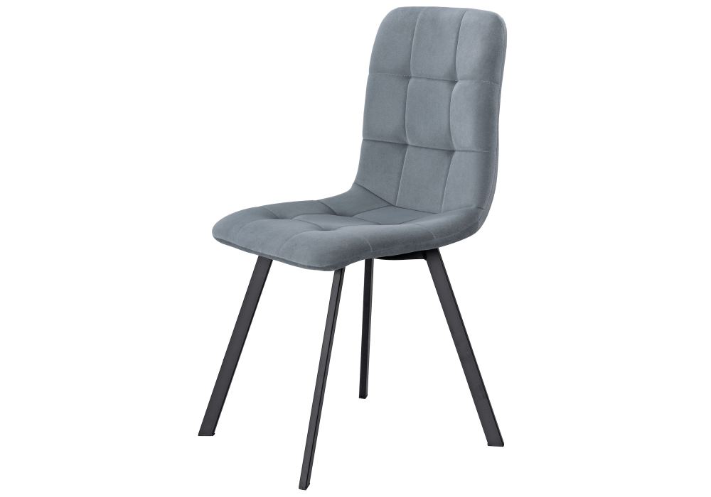 Стул Woodville Bruk gray / black 15235