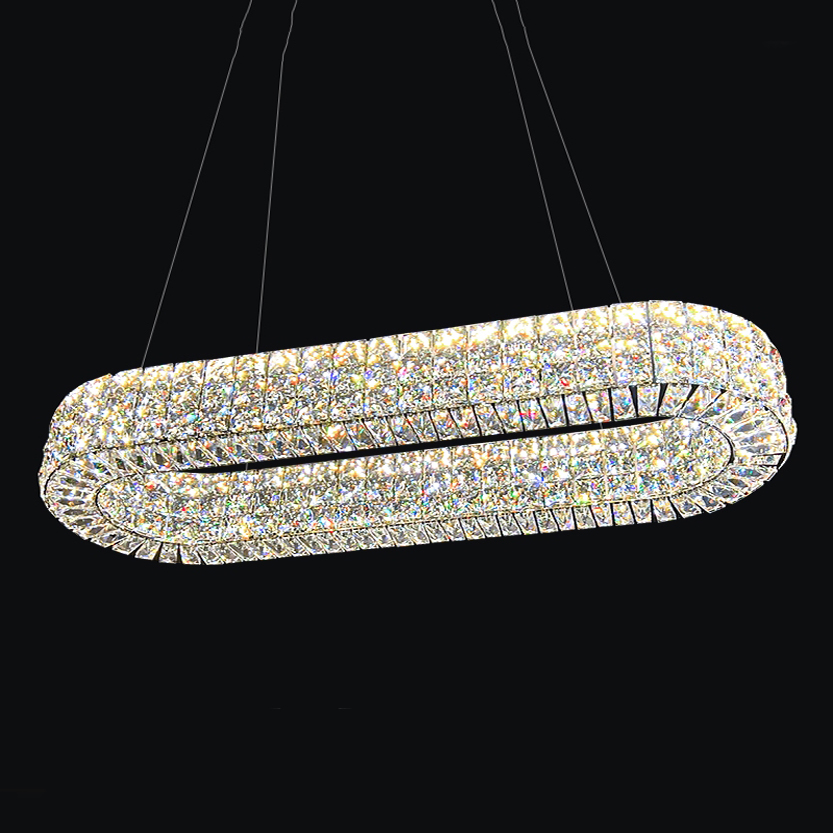 Подвесной светильник ACHILLES LONG L150 Chrome by ImperiumLoft