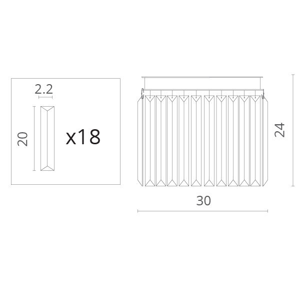 Бра Divinare 3002/06 AP-2