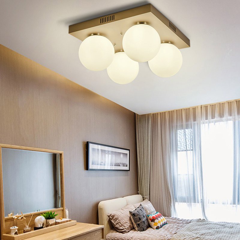 Подвесная люстра BOARD ORB L9 White by ImperiumLoft