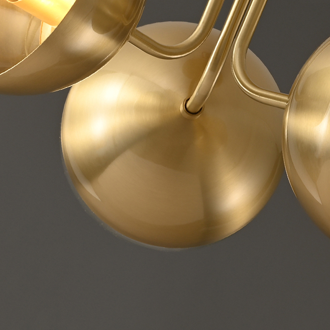 Потолочная люстра SVANTE Brass by ImperiumLoft