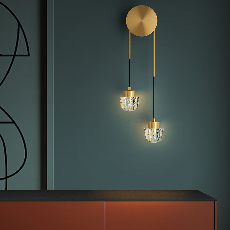 Настенный светильник LYKKE Brass by ImperiumLoft