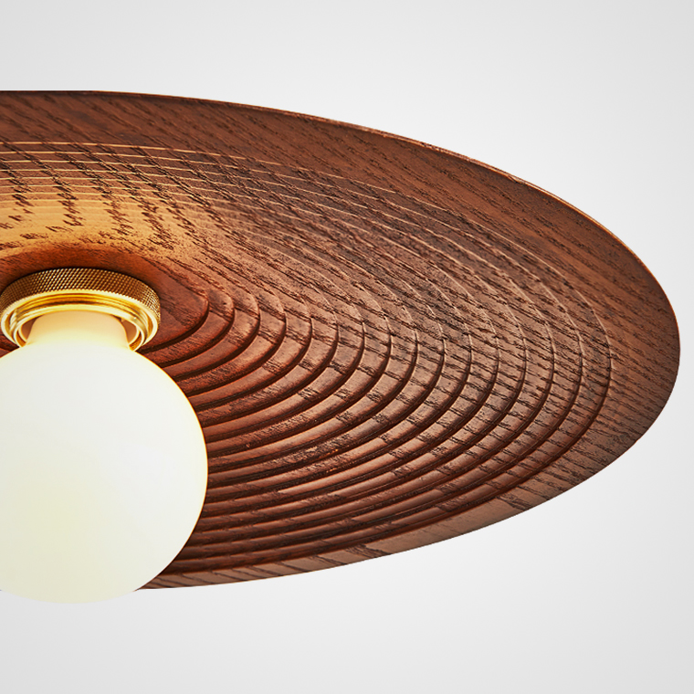 Потолочный светильник ELSA C D36 Black walnut by ImperiumLoft