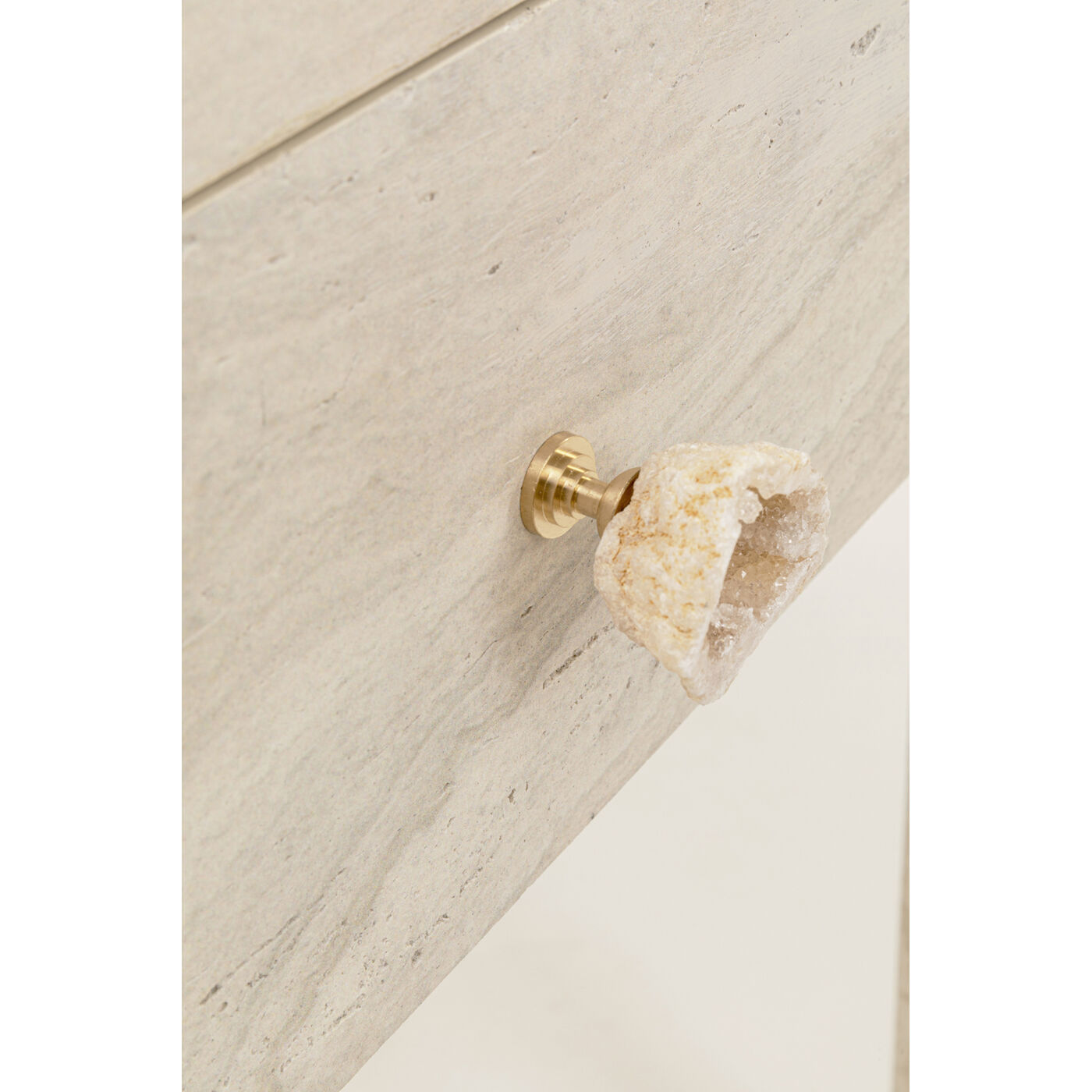 Консоль Travertino Drawers 100x77cm KARE 71054