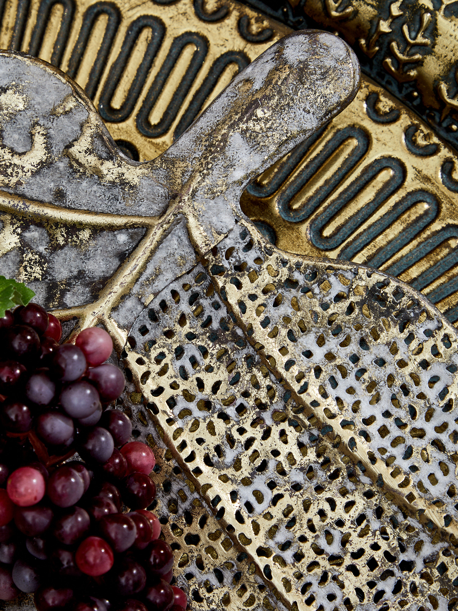 Блюдо декоративное Лист Glasar 57-123/2