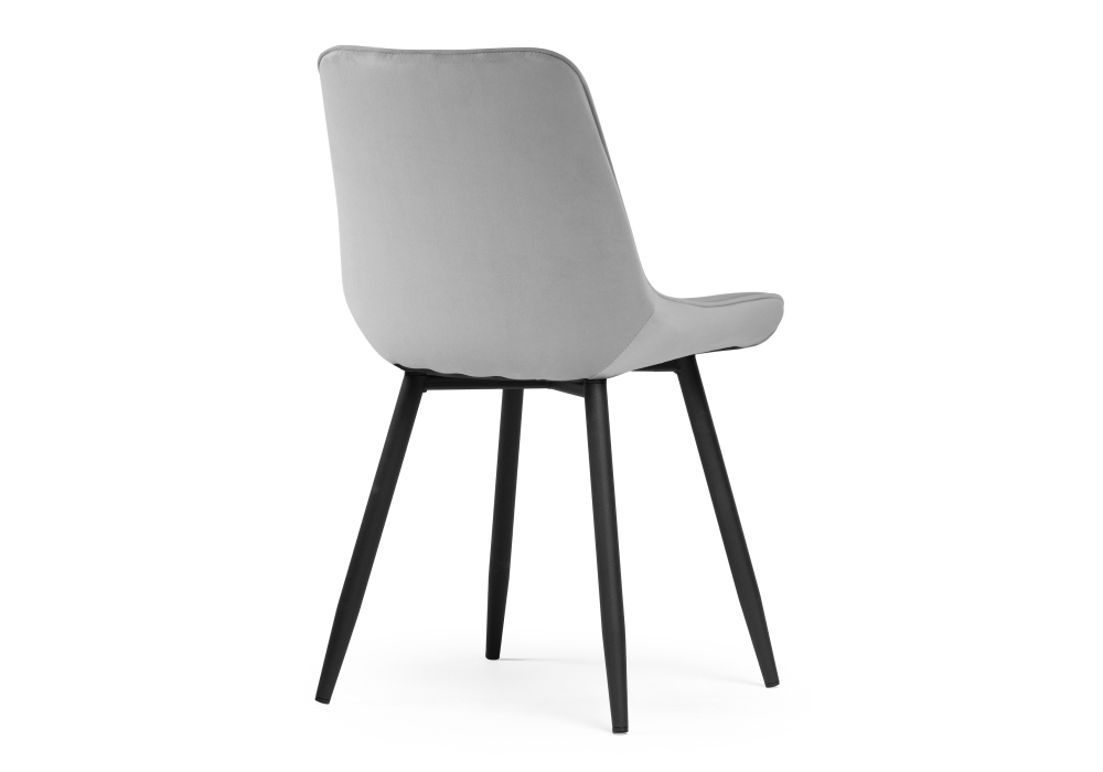 Стул Woodville Седа светло-серый / черный 502100