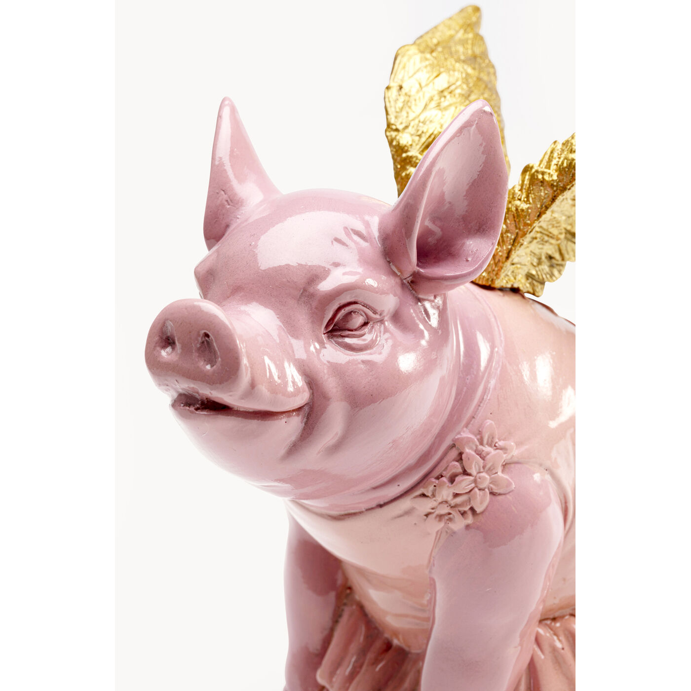 Копилка Flying Pig Pink 15cm KARE 57712