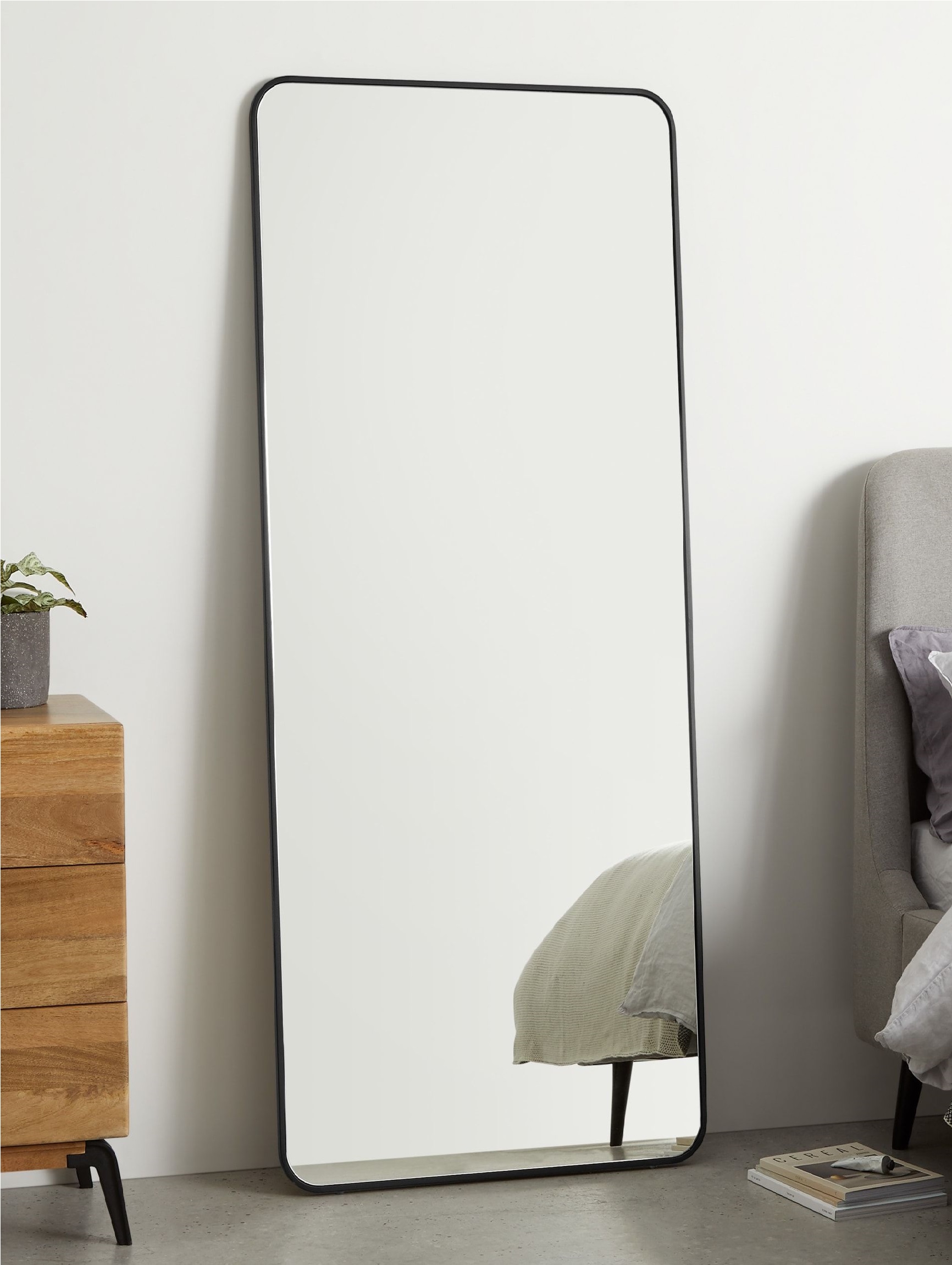 Smart XL Black Зеркало в полный рост в раме Smal Art-Zerkalo SM007BL