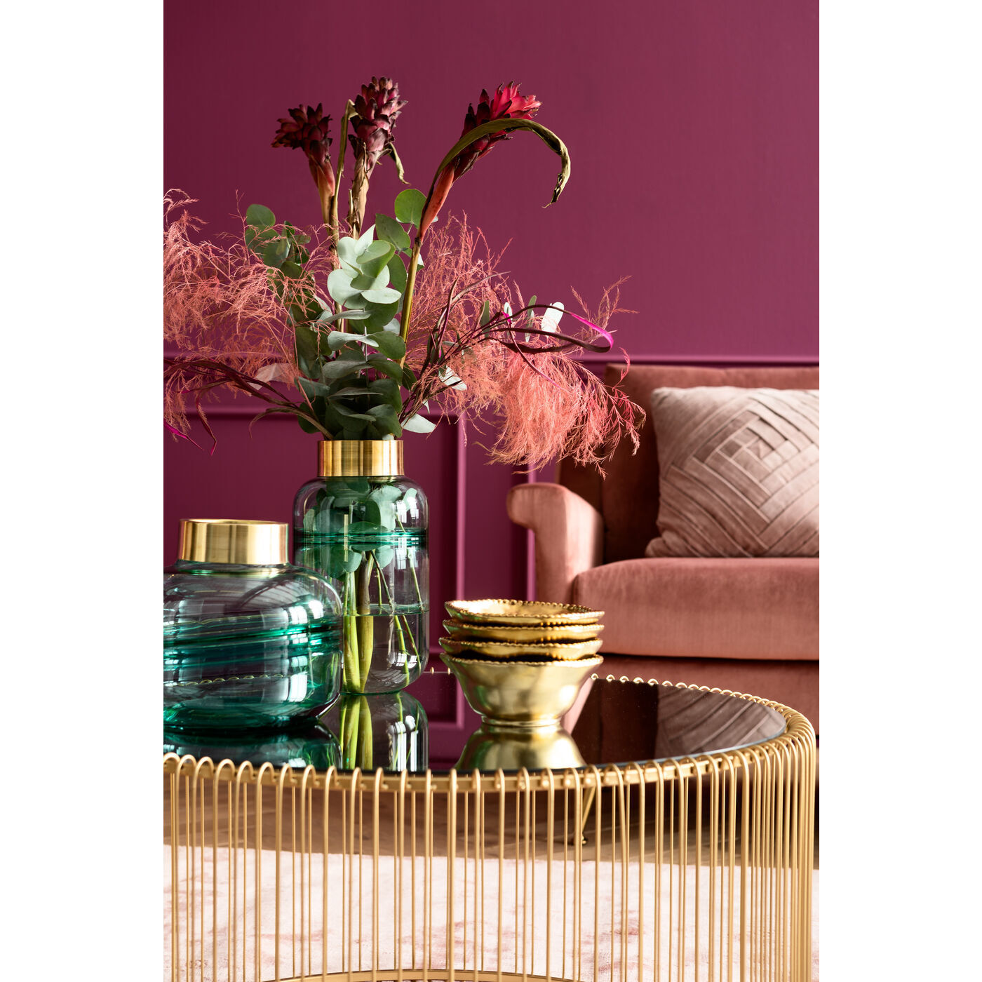 Столик кофейный KARE Wire 84516