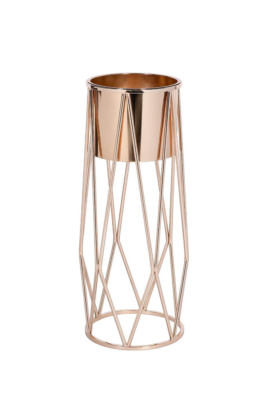 Подставка под цветы золотая Garda Decor 2KV808162