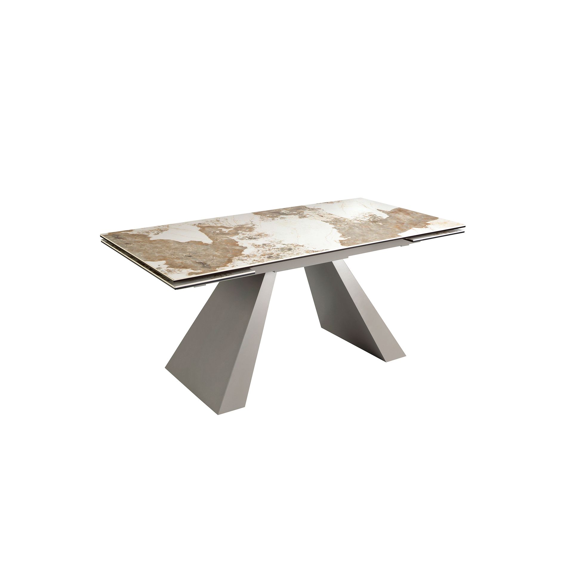 Раздвижной обеденный стол 1124/MC21087DT из мраморной керамики Angel Cerda